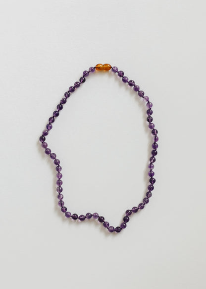Pure Gemstone + Amethyst || Necklace by CanyonLeaf