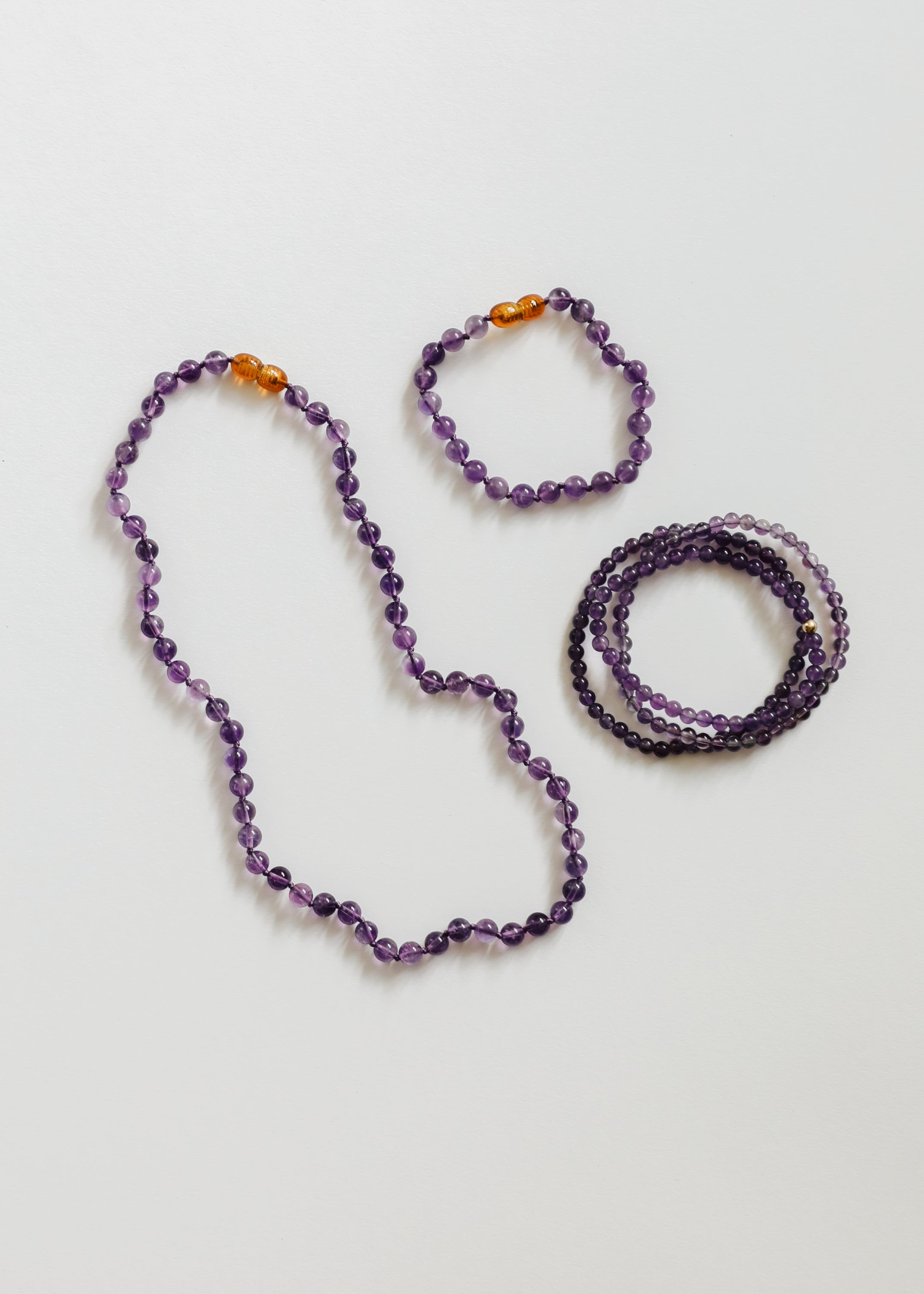 Pure Gemstone + Amethyst || Necklace by CanyonLeaf