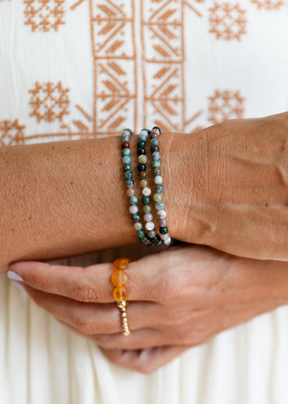 Polished Agate || Adult Bracelet by CanyonLeaf