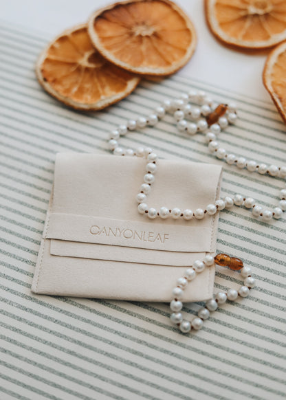 Pure Gemstone + Pearl || Necklace and Bracelet || Gift Set by CanyonLeaf