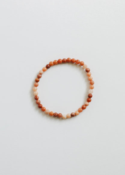 Polished Pink Aventurine || Adult Bracelet by CanyonLeaf