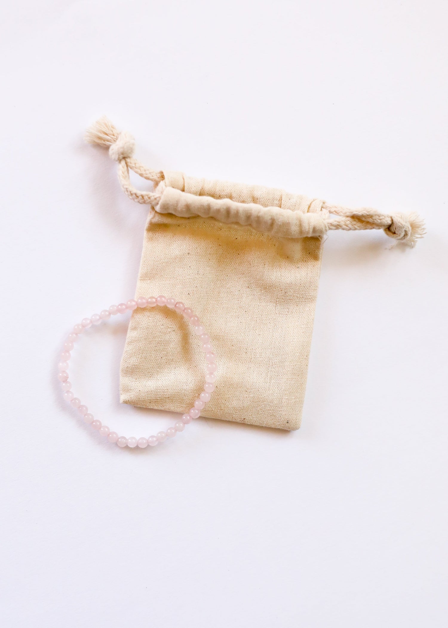 Polished Rose Quartz || Adult Bracelet by CanyonLeaf