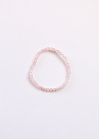 Polished Rose Quartz || Adult Bracelet by CanyonLeaf