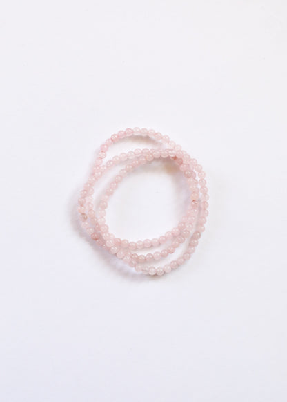 Polished Rose Quartz || Adult Bracelet by CanyonLeaf