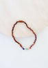 Raw Cognac Baltic Amber + CHAKRA Crystals || Necklace by CanyonLeaf