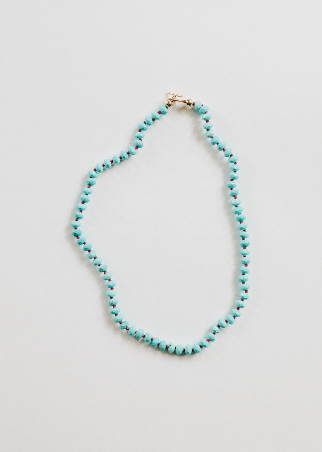 Turquoise + 14k Gold Filled Toggle || Gemstone Necklace by CanyonLeaf
