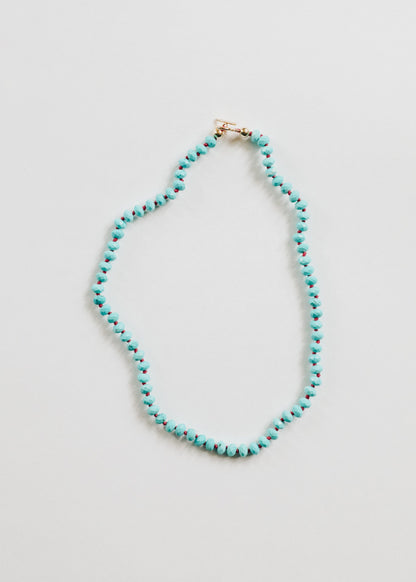 Turquoise + 14k Gold Filled Toggle || Gemstone Necklace by CanyonLeaf
