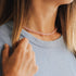 Natural Rose Quartz + 14k Gold Filled Toggle || Gemstone Necklace by CanyonLeaf