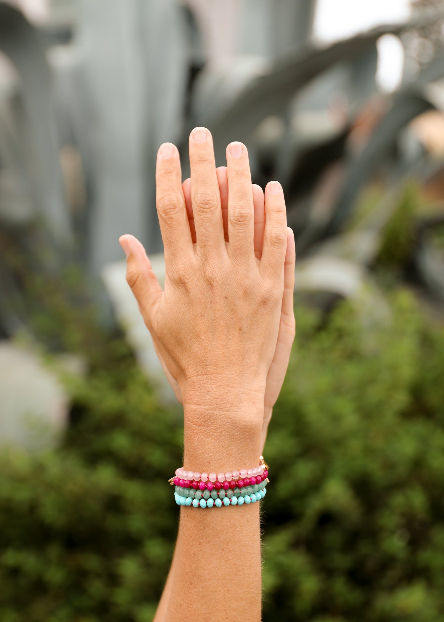 Turquoise + 14k Gold Filled Toggle || Gemstone Bracelet or Anklet by CanyonLeaf