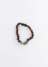 Raw Black Baltic Amber + Raw Turquoise Jasper || Anklet or Bracelet by CanyonLeaf
