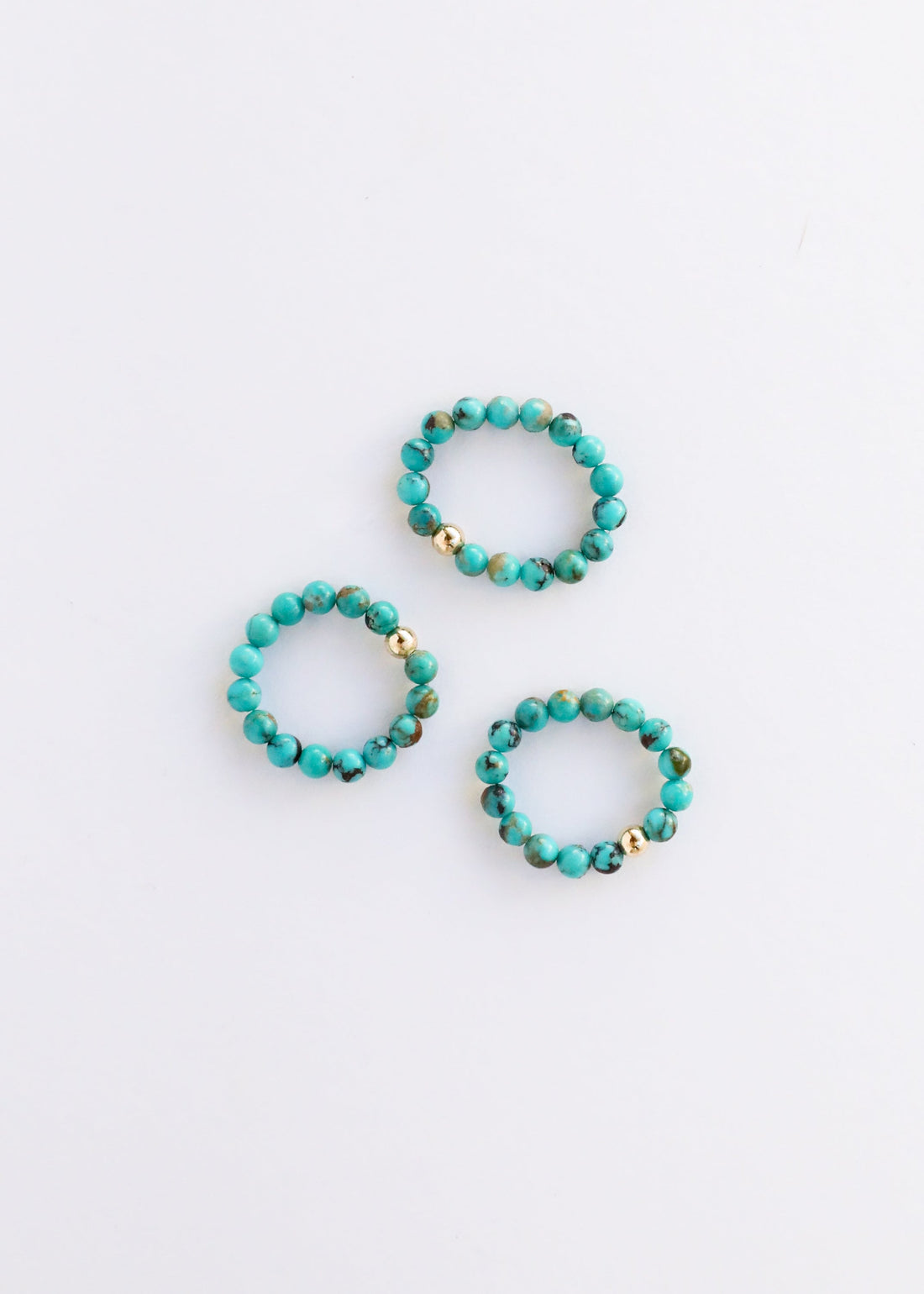 Natural Turquoise + 14k Gold Filled || Adult Ring by CanyonLeaf