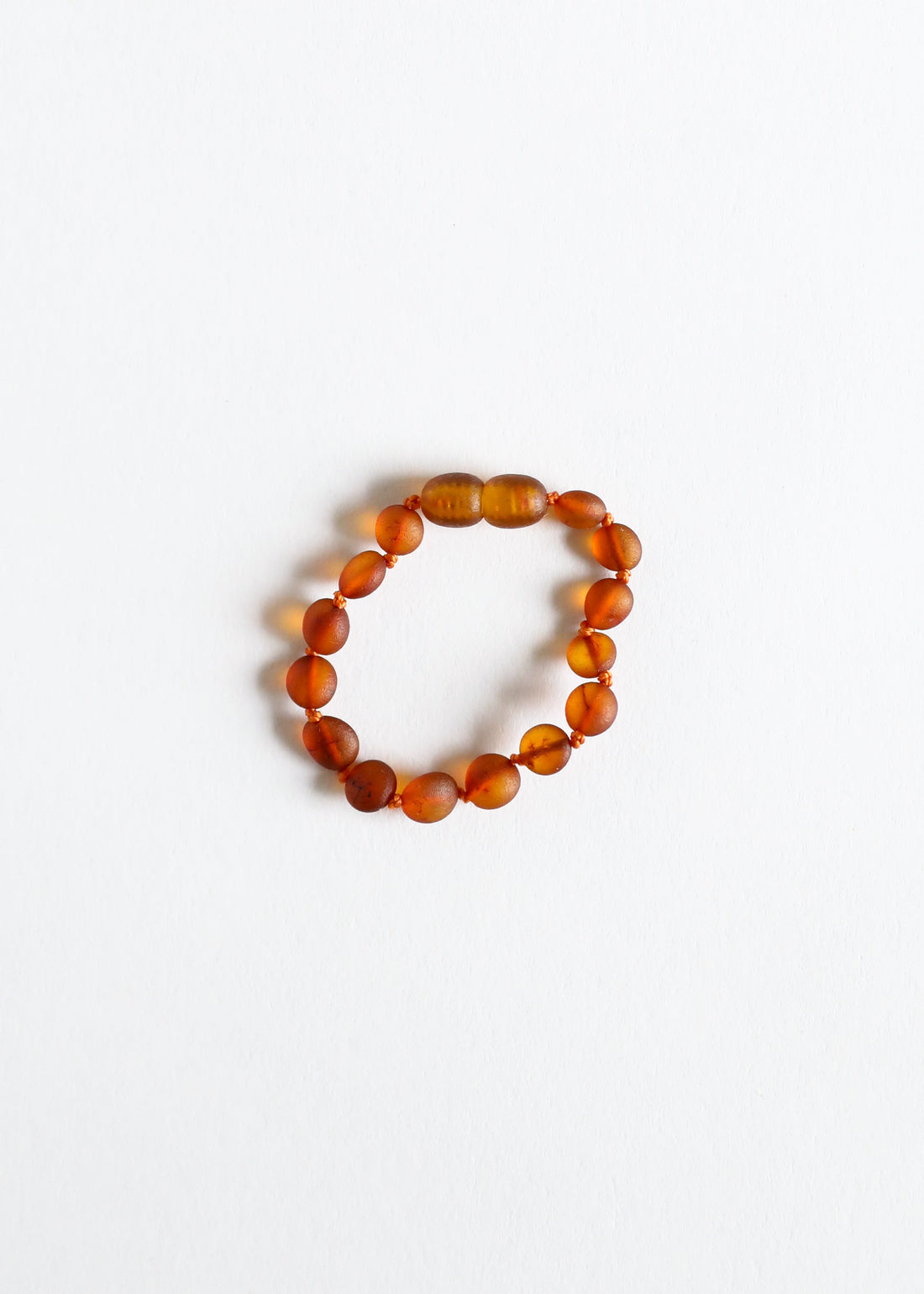 Raw Cognac Baltic Amber || Classic || Anklet or Bracelet by CanyonLeaf