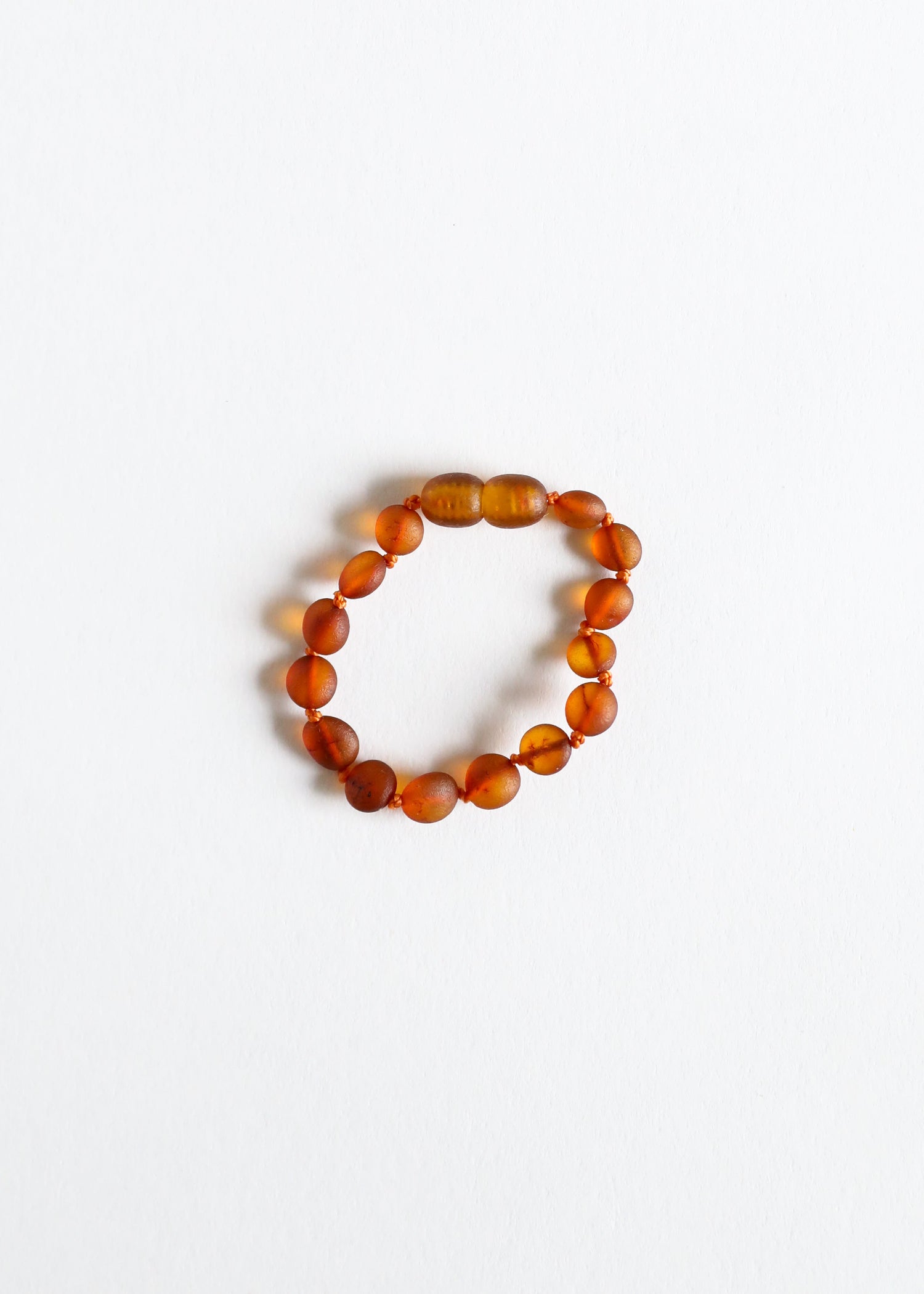 Raw Cognac Baltic Amber || Classic || Anklet or Bracelet by CanyonLeaf