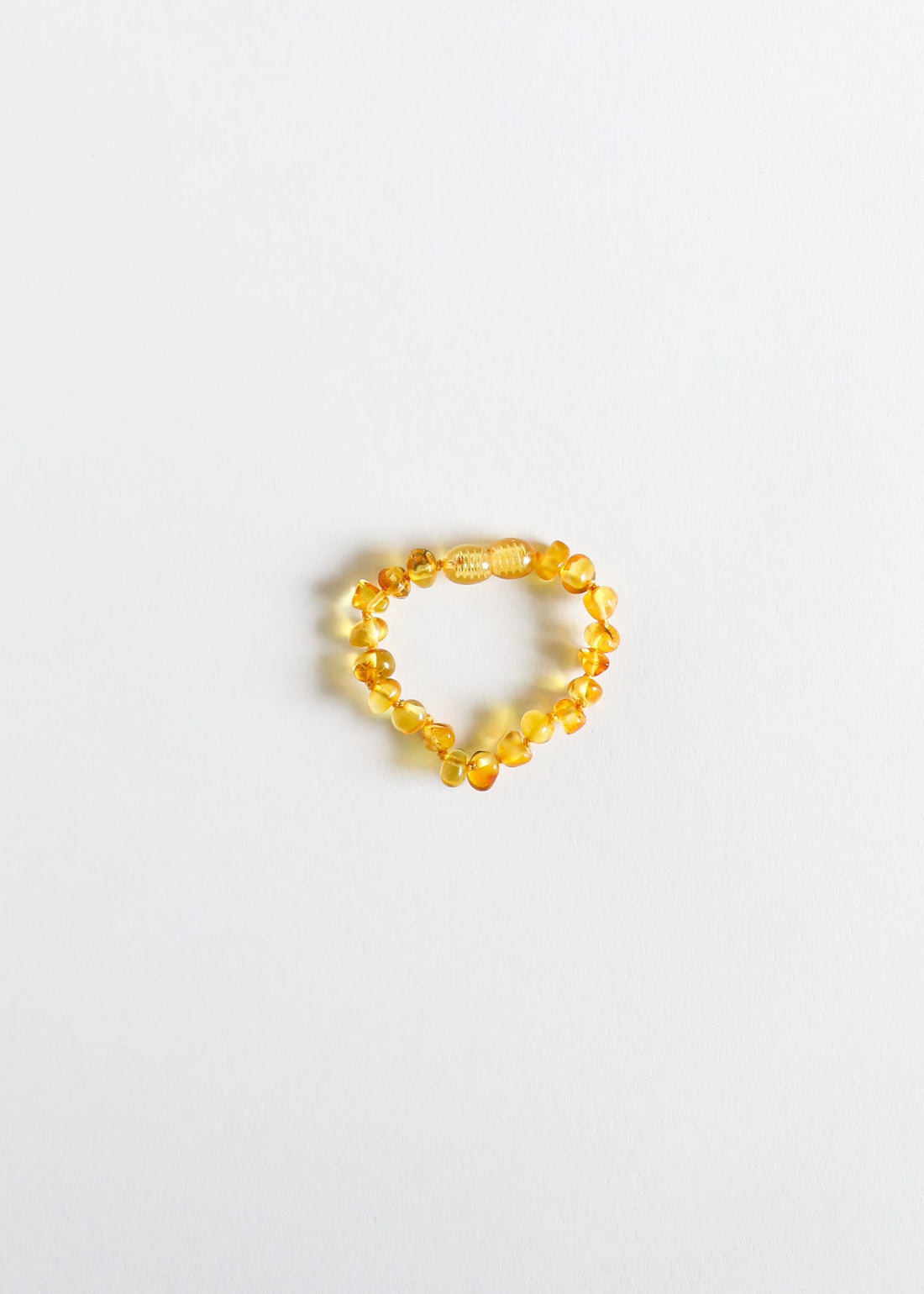 Polished Honey Baltic Amber || Anklet or Bracelet by CanyonLeaf