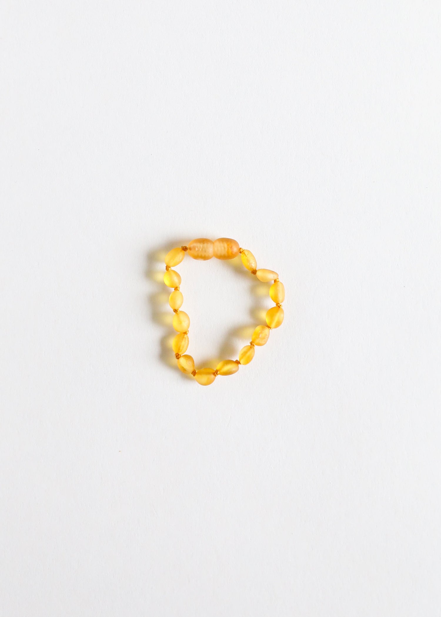 Raw Honey Baltic Amber || Classic || Anklet or Bracelet by CanyonLeaf