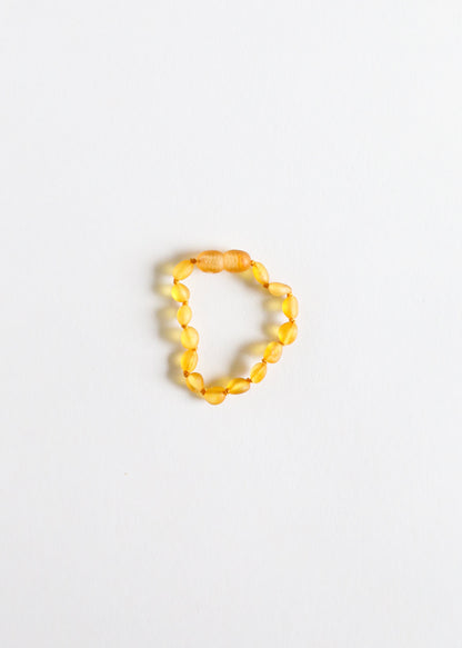 Raw Honey Baltic Amber || Classic || Anklet or Bracelet by CanyonLeaf