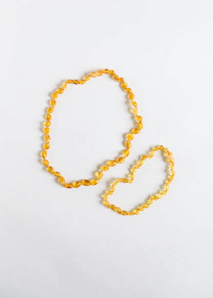 Raw Honey Baltic Amber || Classic || Necklace by CanyonLeaf
