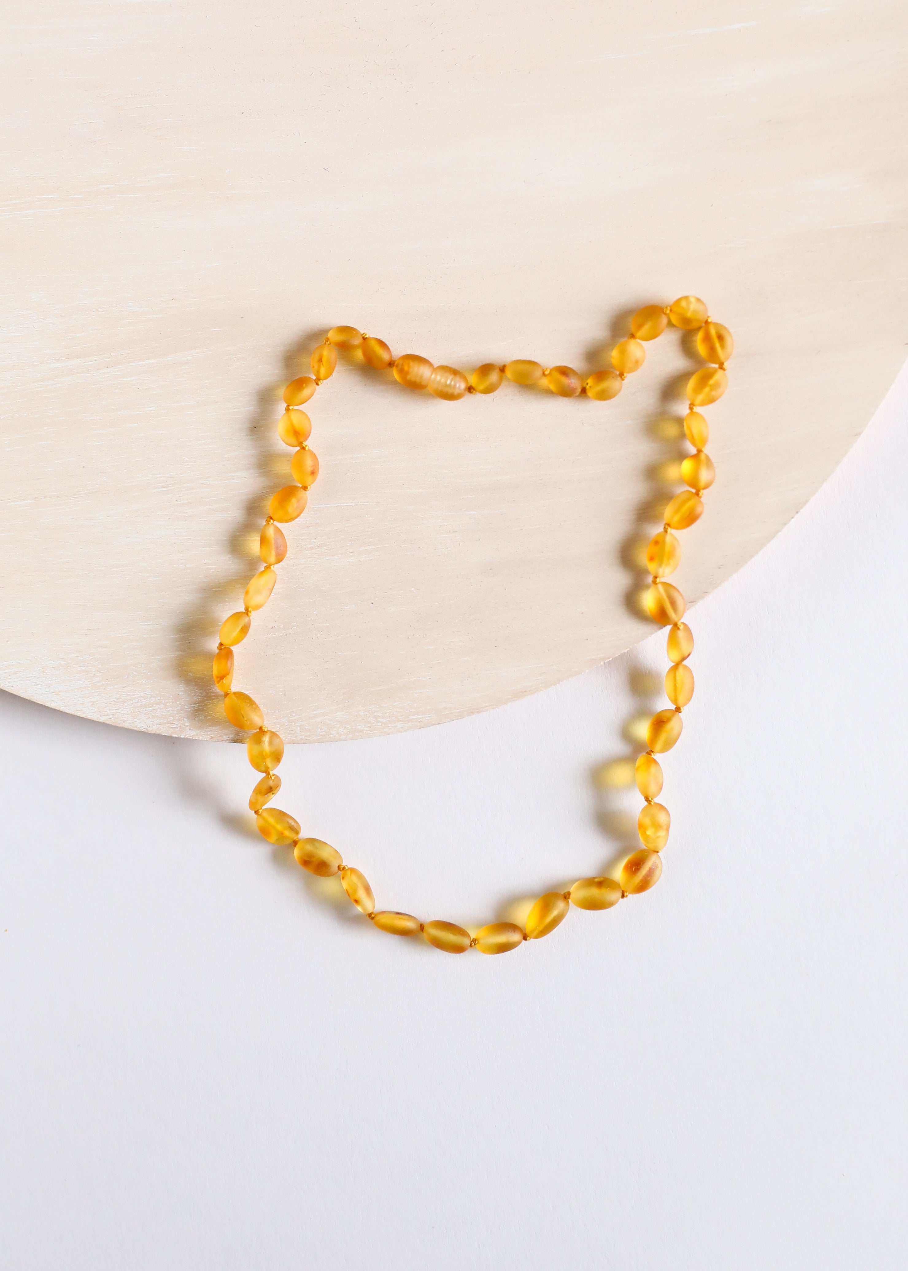 Raw Honey Baltic Amber || Classic || Necklace by CanyonLeaf