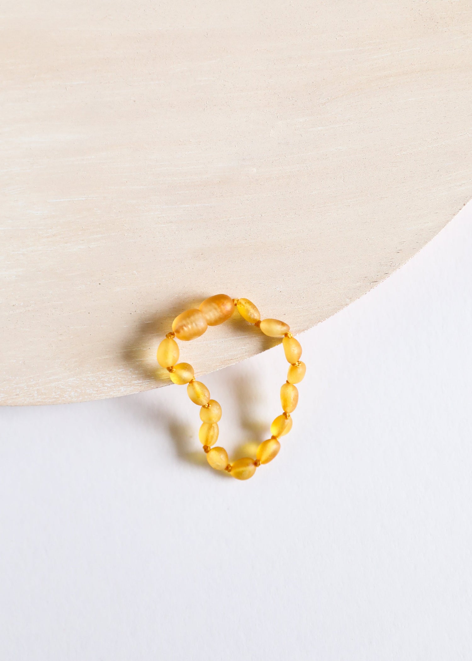 Raw Honey Baltic Amber || Classic || Anklet or Bracelet by CanyonLeaf