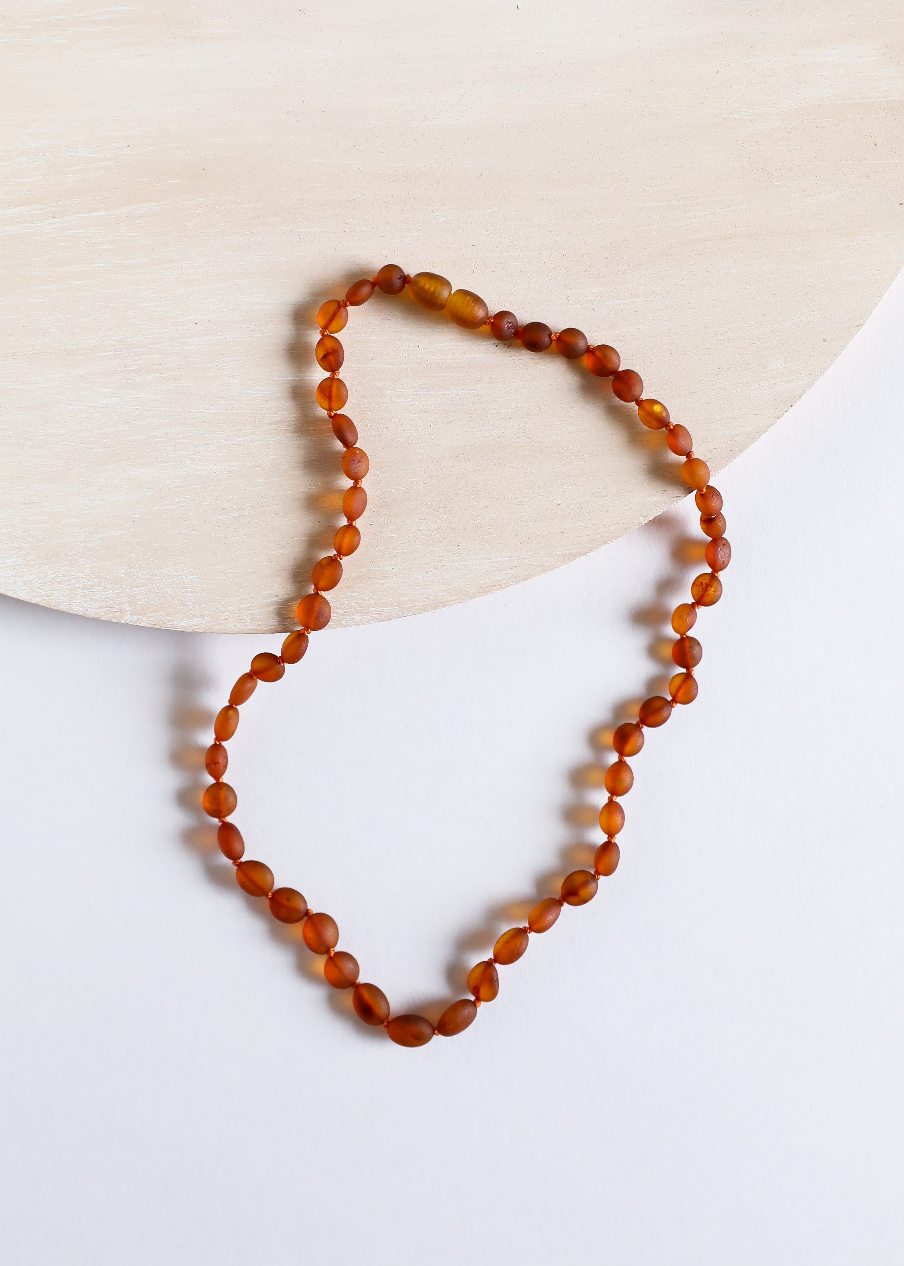 Raw Cognac Baltic Amber || Classic || Necklace by CanyonLeaf