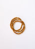 Dainty Golden Mookaite Jasper + 14K Gold Filled || Beaded Stretch Bracelet by CanyonLeaf