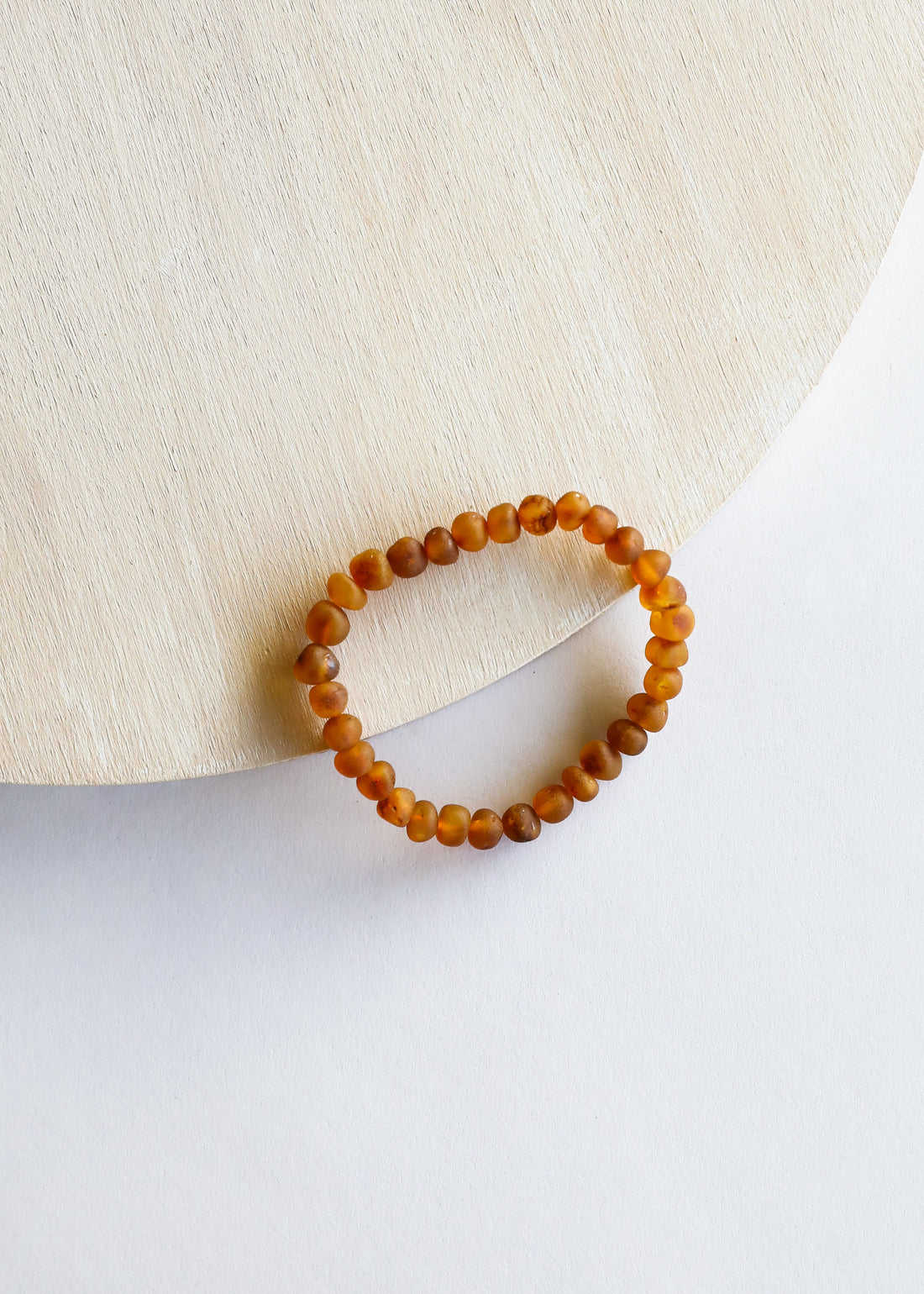 Raw Cognac Baltic Amber || Adult Bracelet by CanyonLeaf