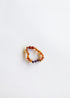 Polished Cognac Baltic Amber + Amethyst || Anklet or Bracelet by CanyonLeaf