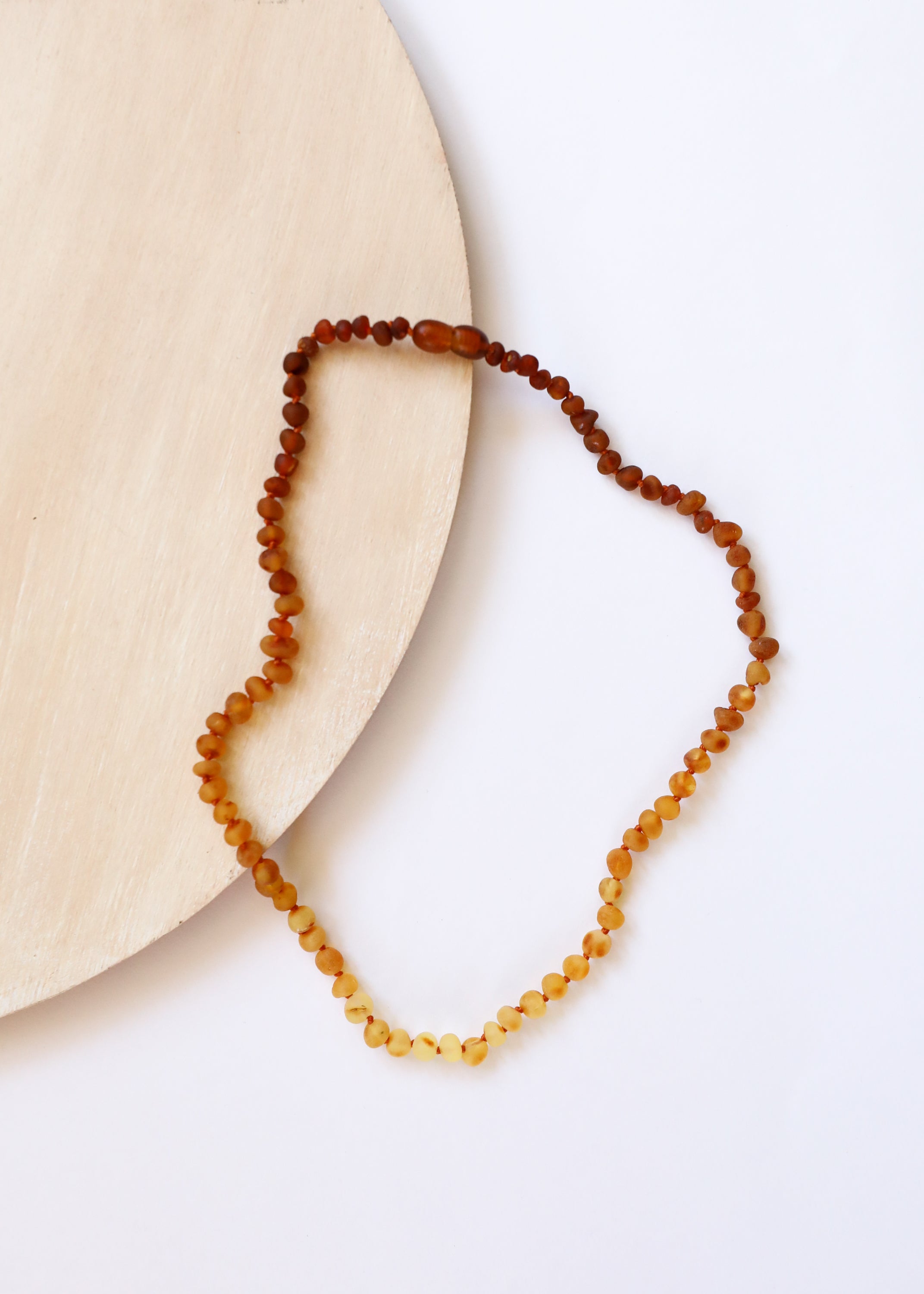 Raw Baltic Amber + Sunflower || Necklace || by CanyonLeaf