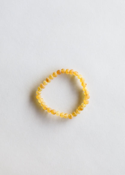 Raw Honey Baltic Amber || Adult Bracelet by CanyonLeaf