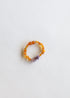 Raw Honey Baltic Amber + Raw Amethyst || Anklet or Bracelet by CanyonLeaf
