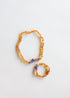 Raw Honey Baltic Amber + Raw Amethyst || Kids Set by CanyonLeaf