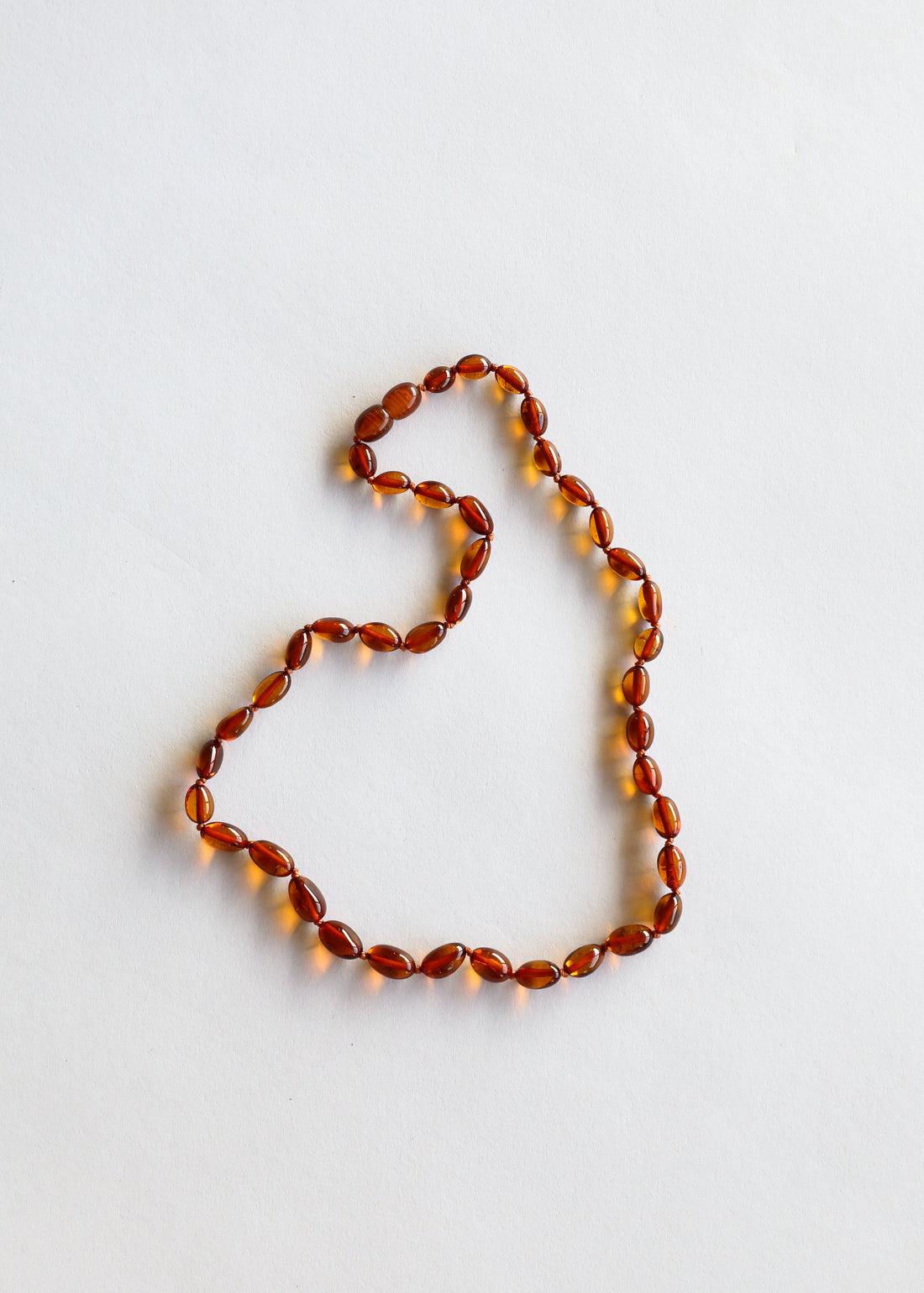 Polished Cognac Baltic Amber || Classic || Necklace by CanyonLeaf