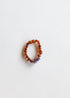 Raw Cognac Baltic Amber + Raw Amethyst || Anklet or Bracelet by CanyonLeaf