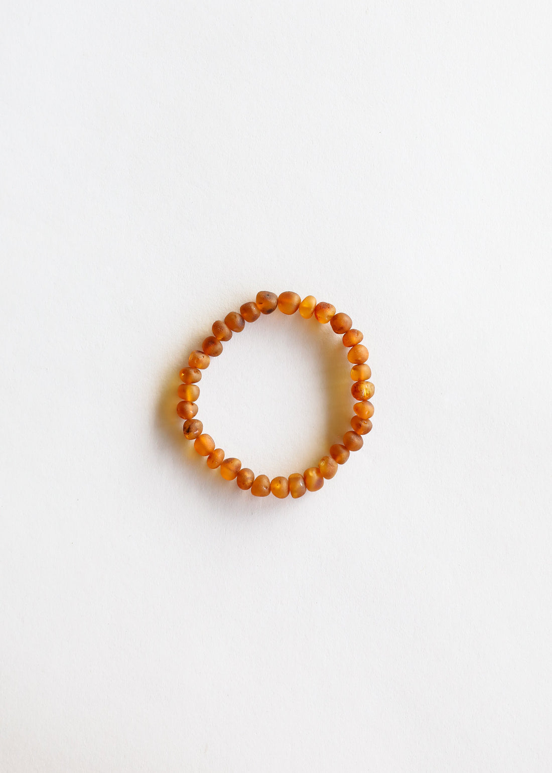 Raw Cognac Baltic Amber || Adult Bracelet by CanyonLeaf