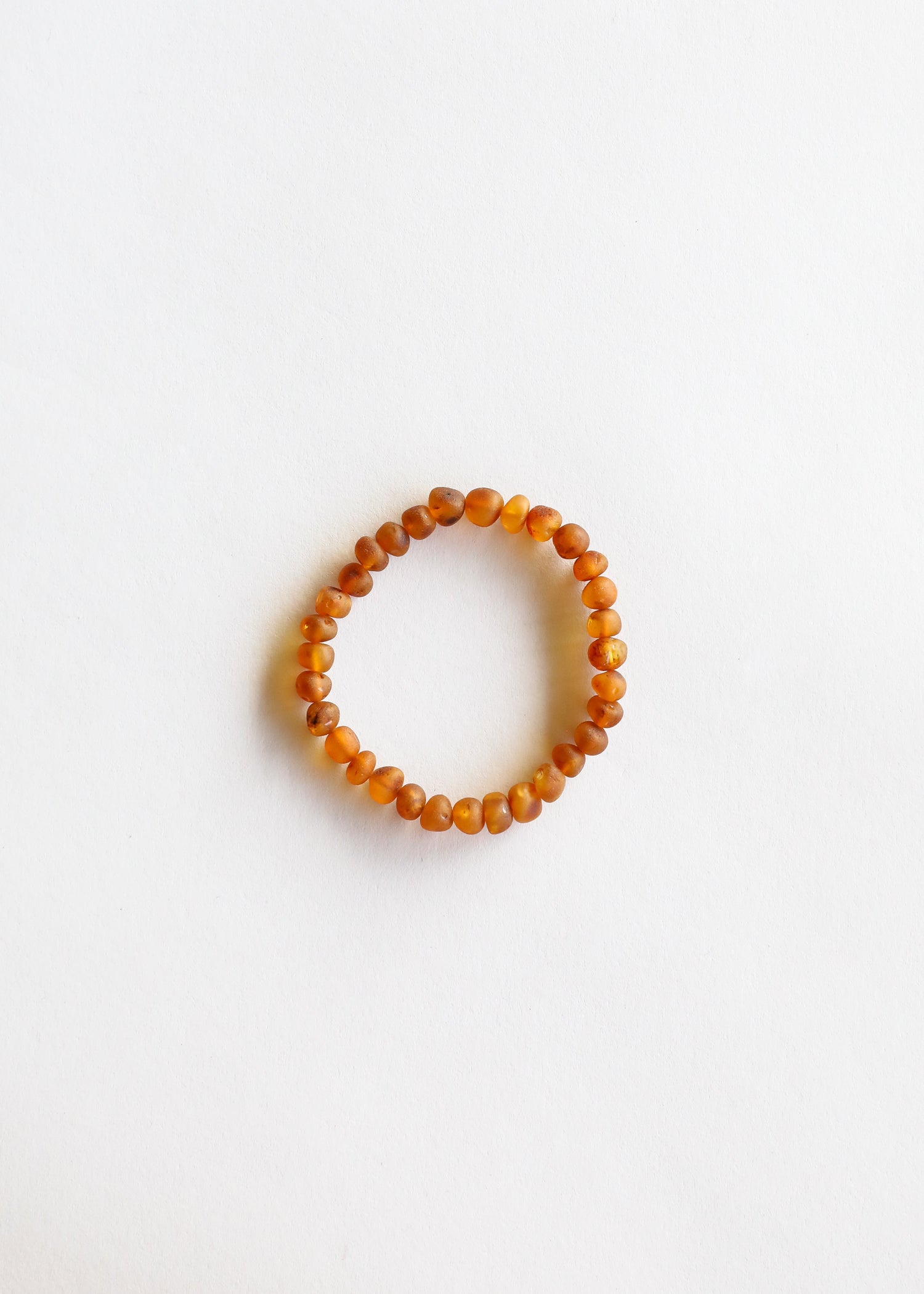 Raw Cognac Baltic Amber || Adult Bracelet by CanyonLeaf
