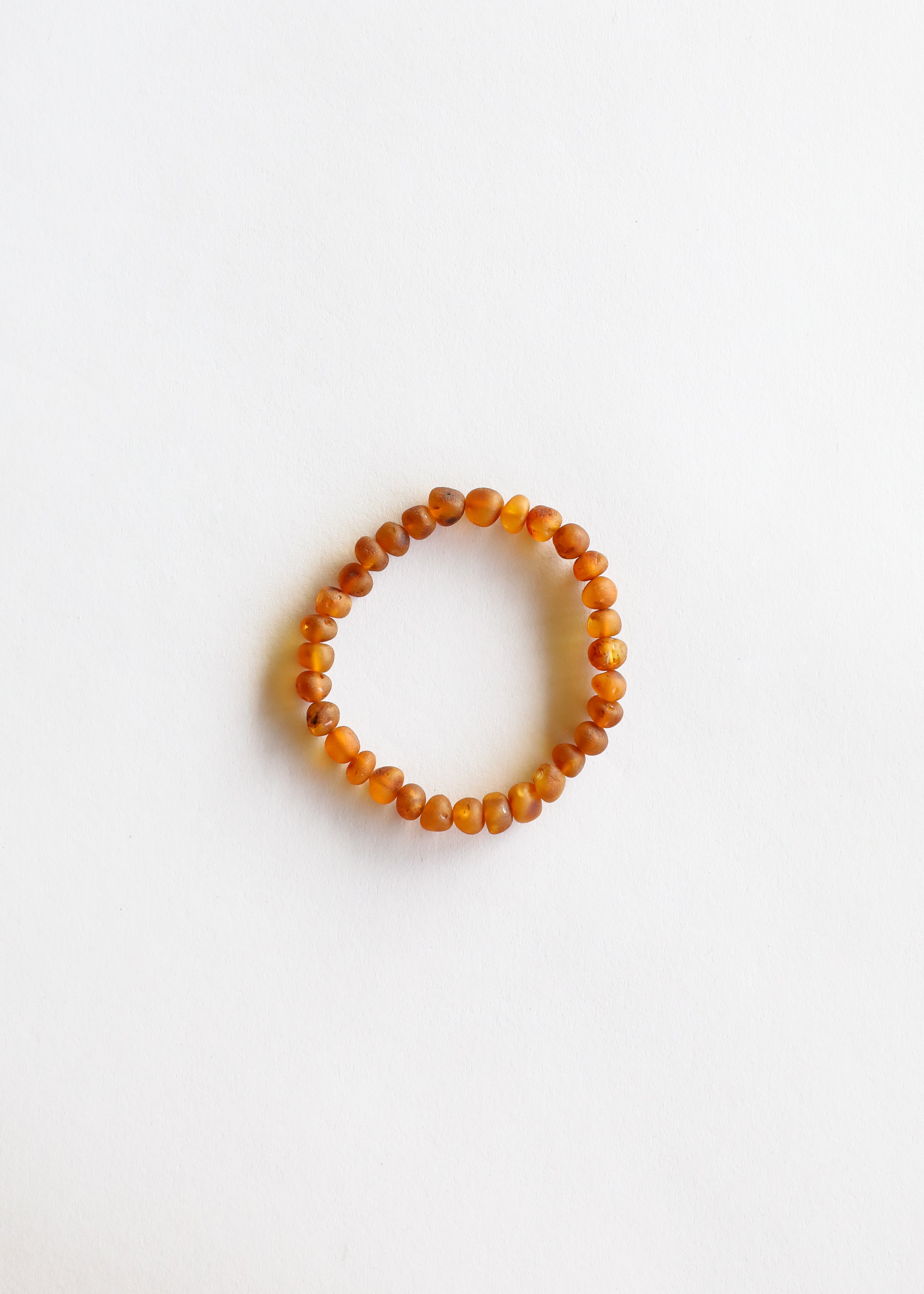 Raw Cognac Baltic Amber || Adult Bracelet by CanyonLeaf