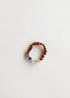Raw Cognac Baltic Amber + CHAKRA Crystals || Anklet or Bracelet by CanyonLeaf
