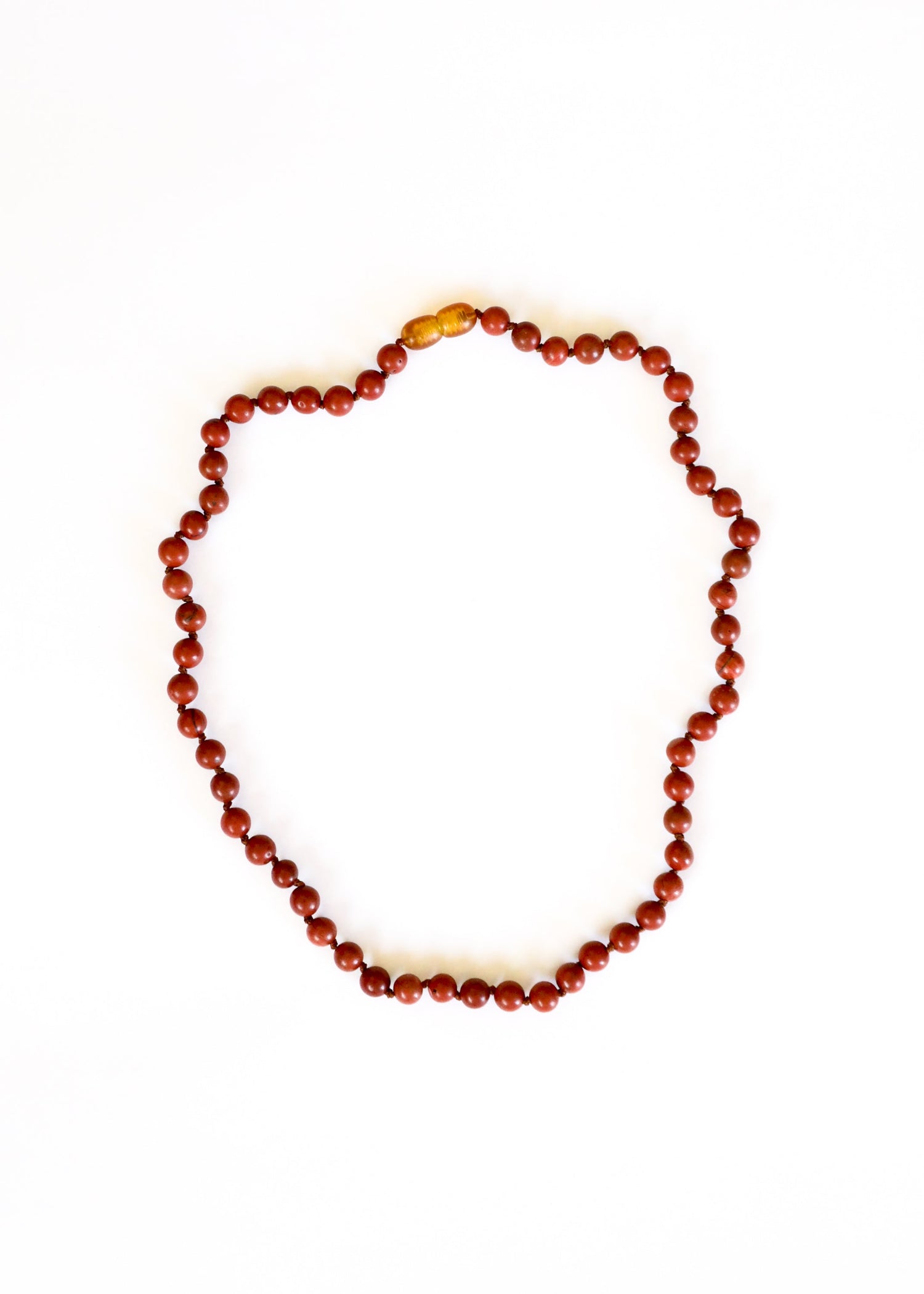 Pure Gemstone + Red Jasper || Necklace by CanyonLeaf