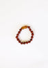 Pure Gemstone + Red Jasper || Anklet or Bracelet by CanyonLeaf