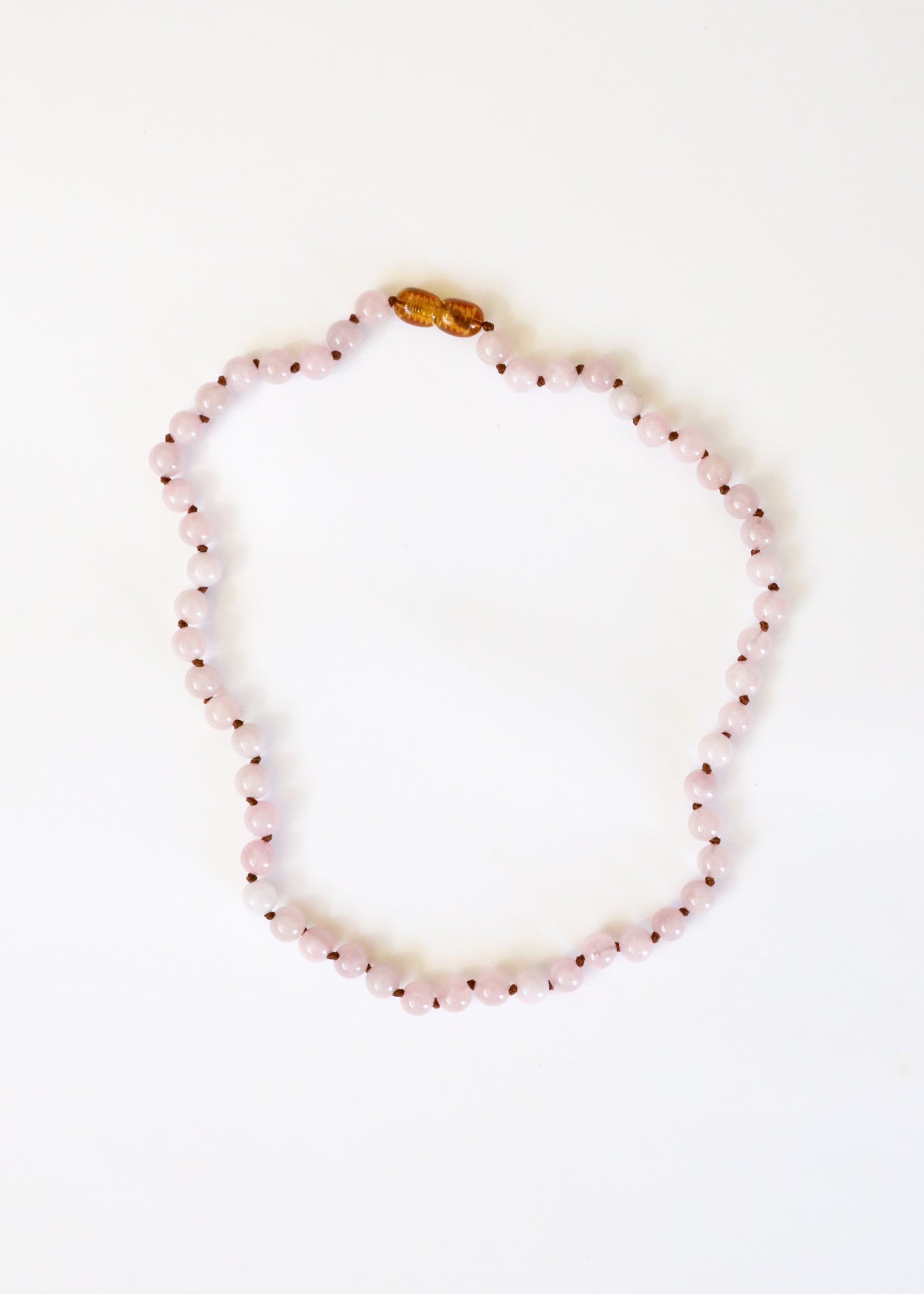 Pure Gemstone + Natural Rose Quartz || Beaded Necklace by CanyonLeaf