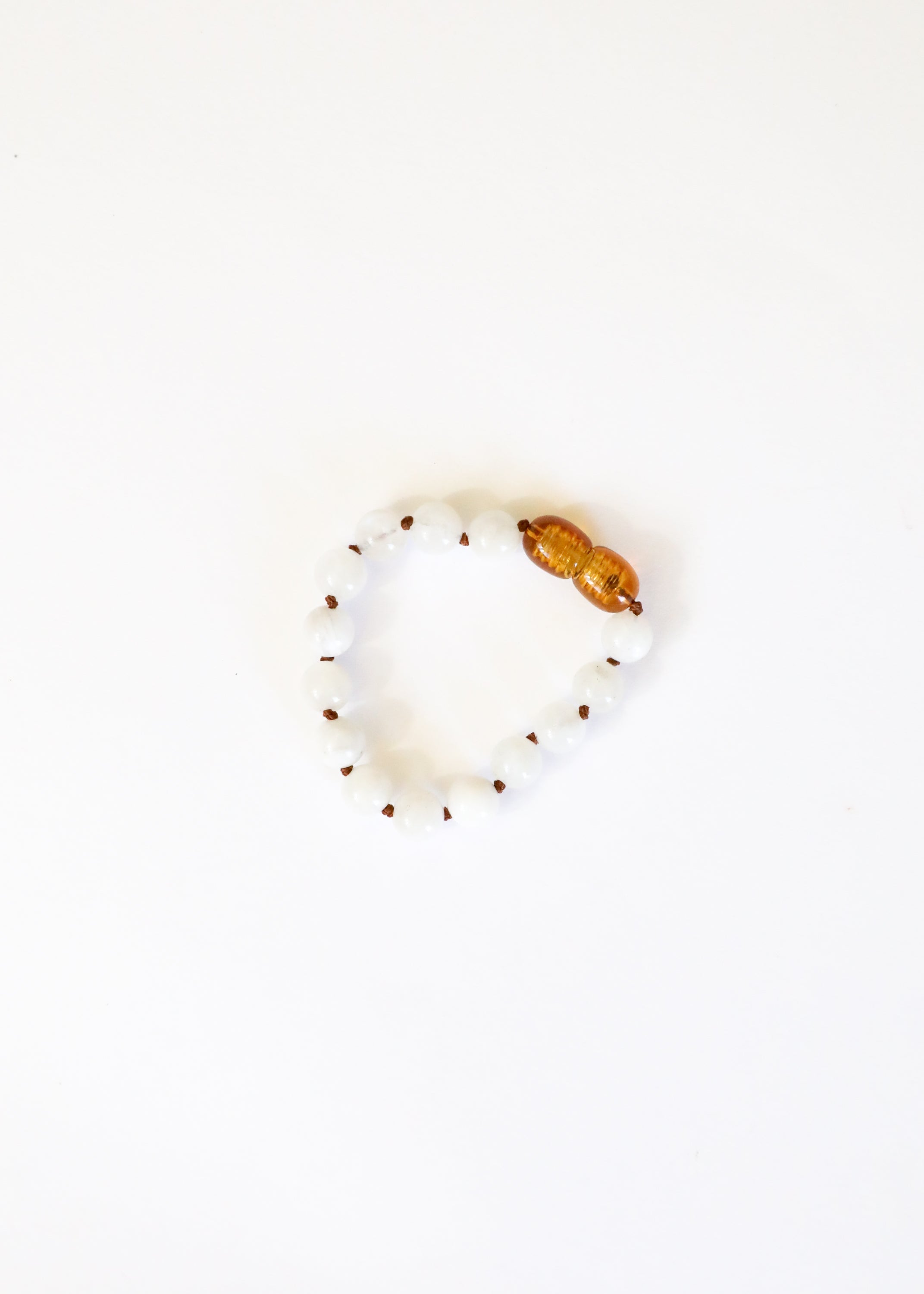 Pure Gemstone + Moonstone || Anklet or Bracelet by CanyonLeaf