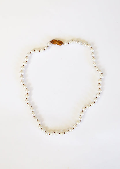 Pure Gemstone + Pearl || Necklace by CanyonLeaf