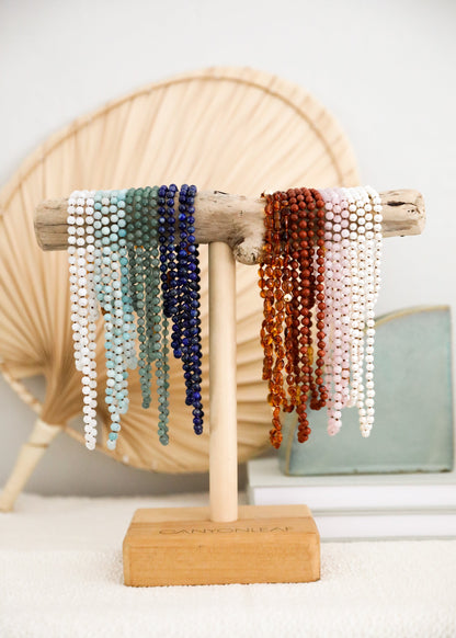 Pure Gemstone + Moonstone || Necklace by CanyonLeaf