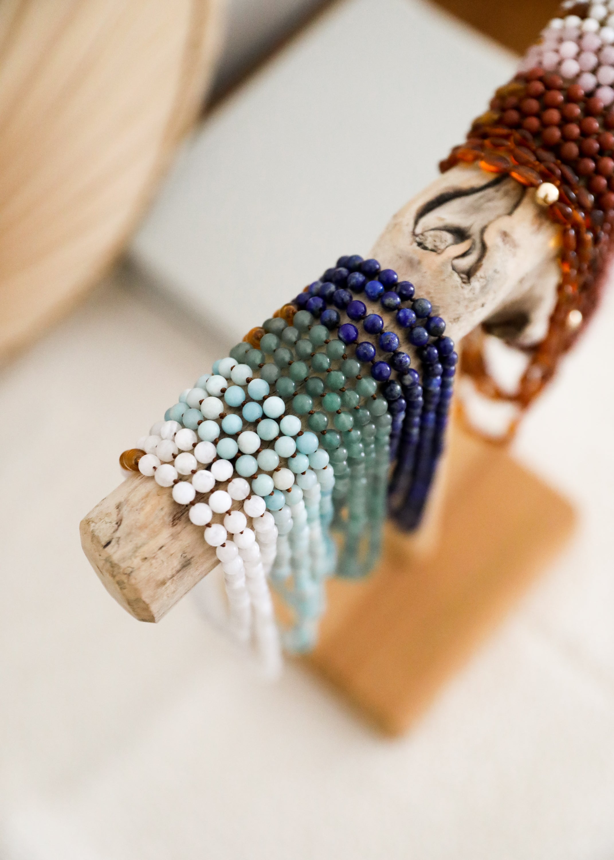 Pure Gemstone + Lapis || Anklet or Bracelet by CanyonLeaf