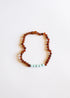 Raw Cognac Baltic Amber + Amazonite || Necklace by CanyonLeaf