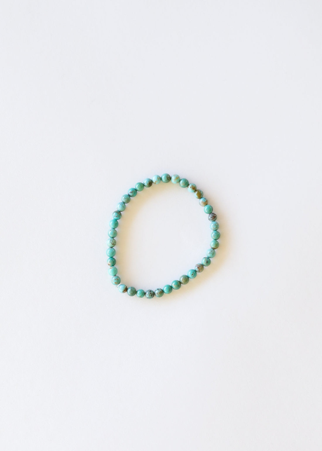Natural Turquoise + Ombre + Raw Amber with Rose Quartz || Adult Bracelet Set by CanyonLeaf
