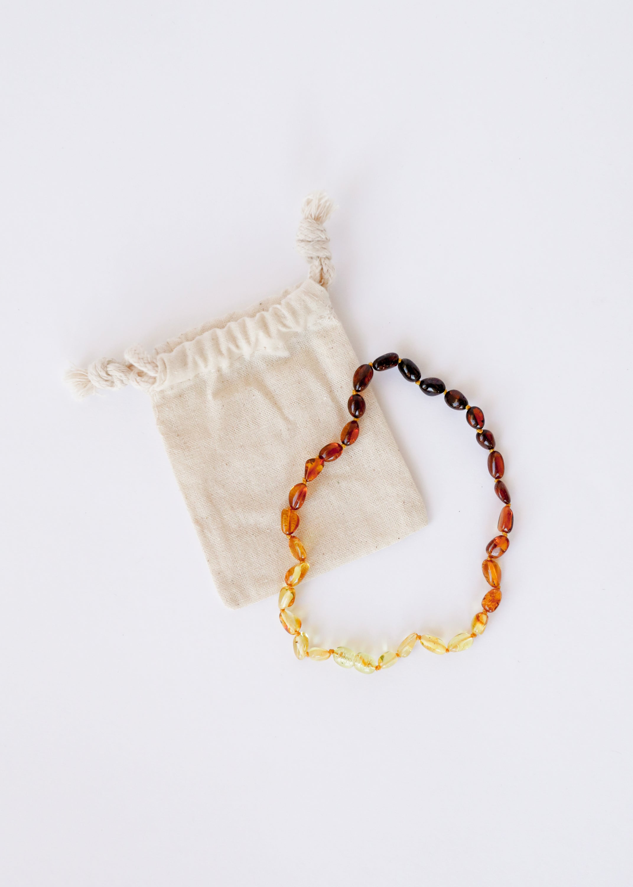Polished Ombre Baltic Amber || Necklace by CanyonLeaf