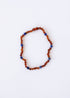 Raw Cognac Baltic Amber + Lapis Lazuli || Halo Necklace || by CanyonLeaf
