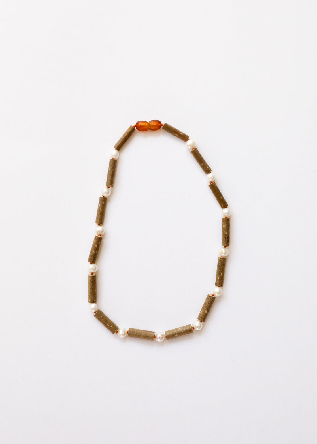 Hazelwood + Pearl || Beaded Necklace || by CanyonLeaf