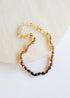 Polished Ombre Baltic Amber || Necklace by CanyonLeaf